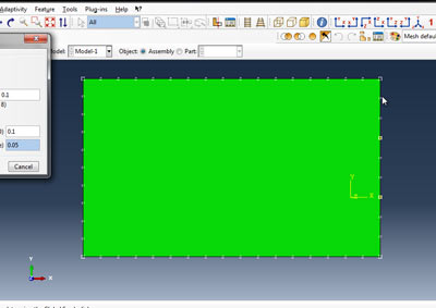 آموزش شبیه سازی بار خمشی در محدوده پلاستیک و برکشت فنری در آباکوس